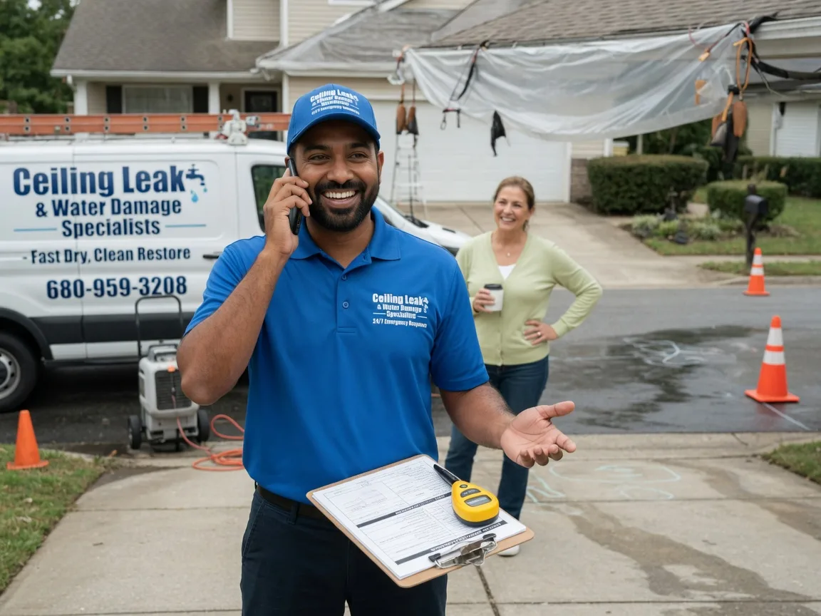 Ceiling Leak Cleanup Keensburg, IL FAQs